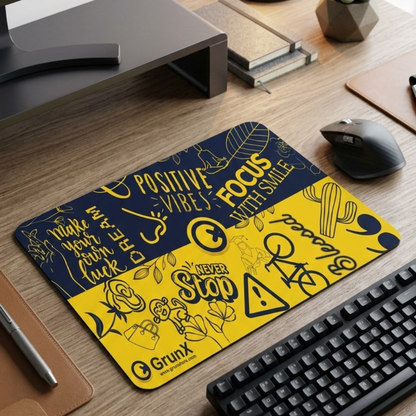 Apex Speed Mouse Pad | Smooth Surface | Anti-Slip Base | 22.4×18.4 cm
