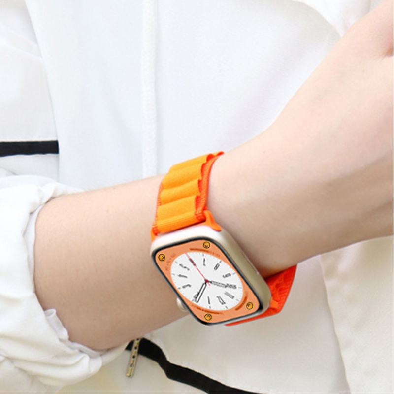 Alpine - Signature Style Apple Watch Strap - Orange