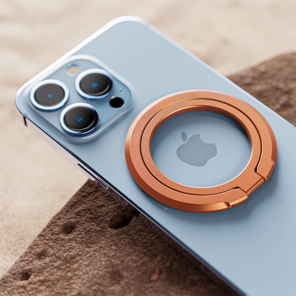 Magsafe Metal Ring With Stand To Hold iPhone - Green -Water