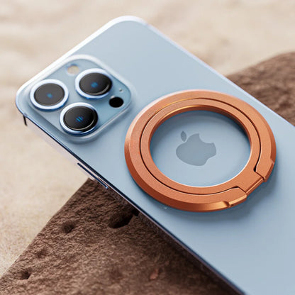 Magsafe Metal Ring With Stand To Hold iPhone - Green -Water