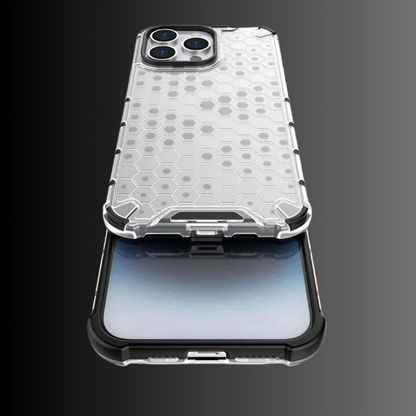 Honeycomb - Translucent Armor Shockproof iPhone Case