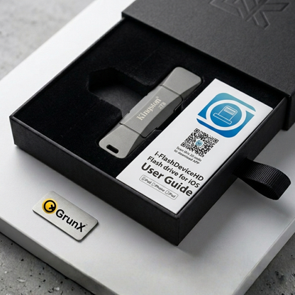 Fusion 2TB 3-in-1 OTG Flash Drive | Type-C, Lightning & USB 3.0