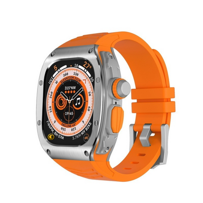 Indian - Luxury Band with Titanium Case - Orange