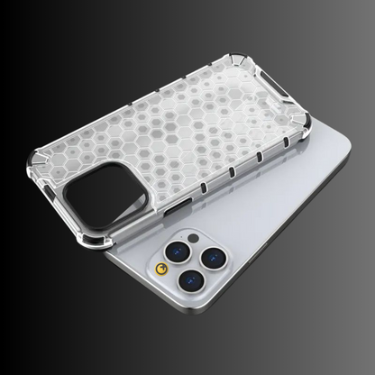 Honeycomb - Translucent Armor Shockproof iPhone Case