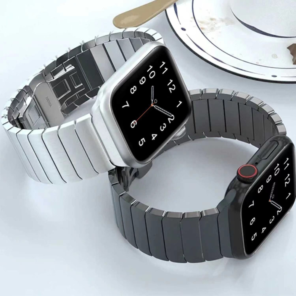 Ghost - Ultra Thin Stainless Steel iWatch Strap
