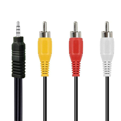 3.5mm AUX to 3 RCA Audio Video Cable for TV & AV Devices - Audivo