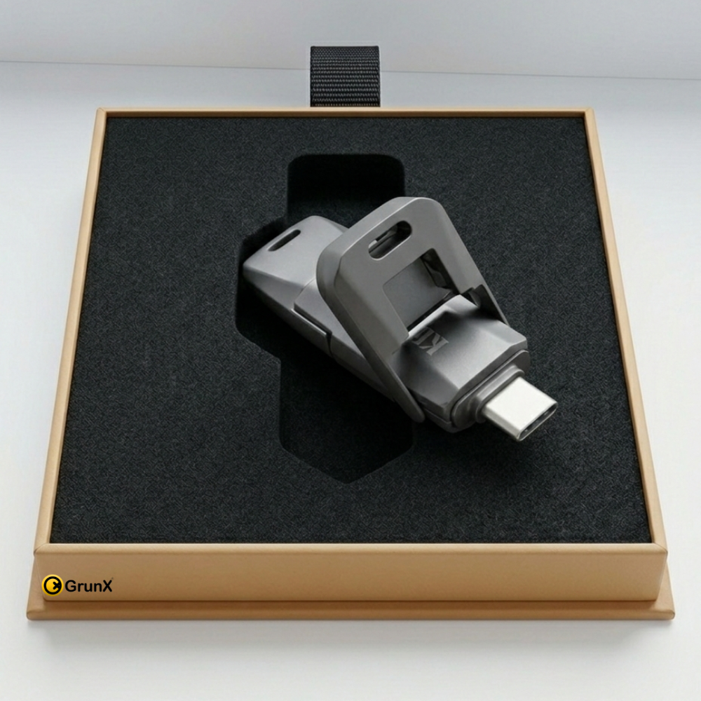 Fusion 2TB 3-in-1 OTG Flash Drive | Type-C, Lightning & USB 3.0