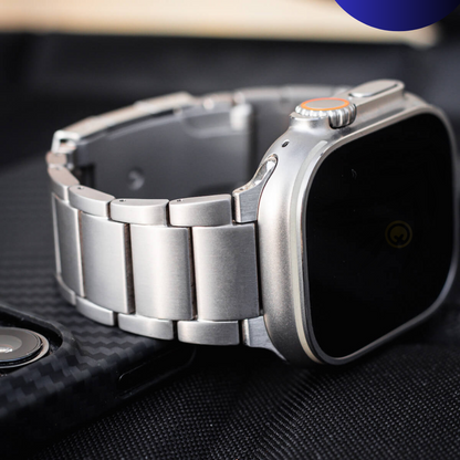 Rabbit - Ultra Modern Titanium Strap For Apple Watch 45 MM Series Ultra/Ultra 2