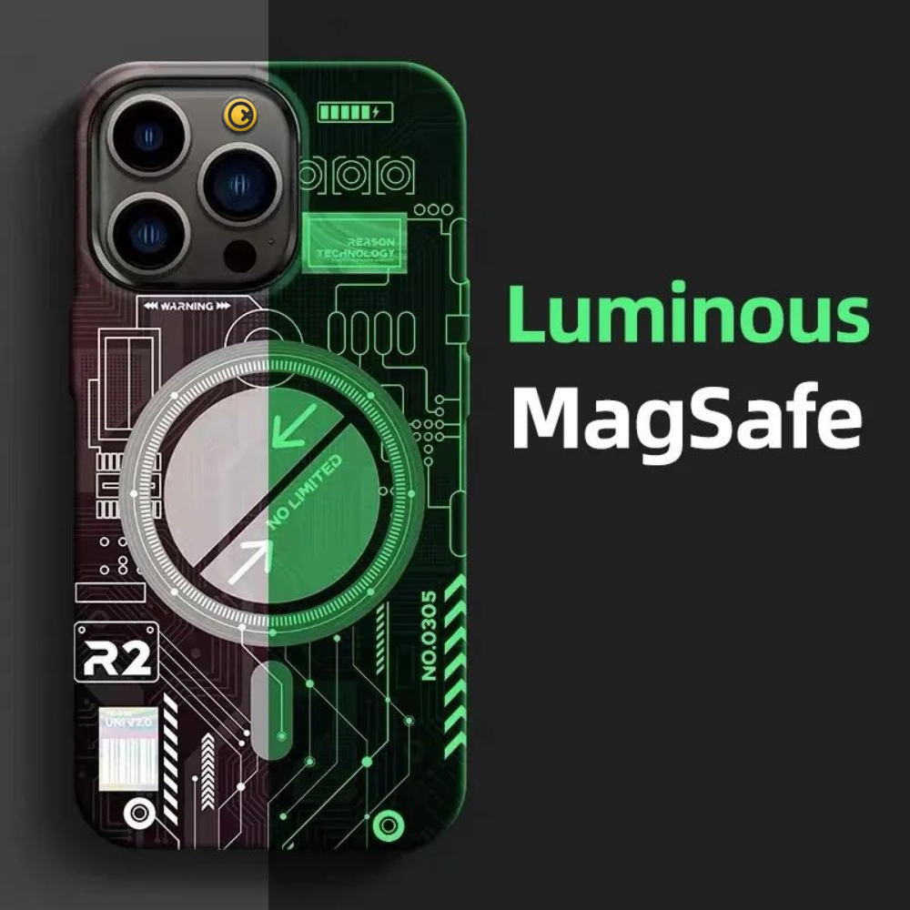 Oscar - Luminous Magnetic Case - Green
