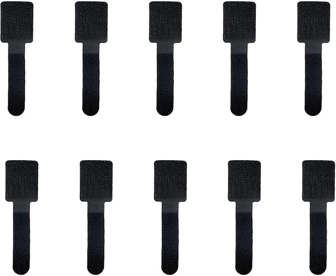 Self-Adhesive Cable Management Clips for Desk 10 Pack - Gripix