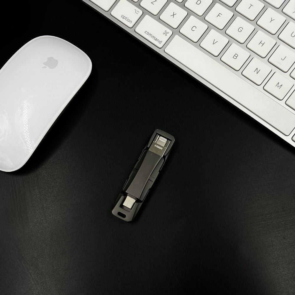 Fusion 2TB 3-in-1 OTG Flash Drive | Type-C, Lightning & USB 3.0