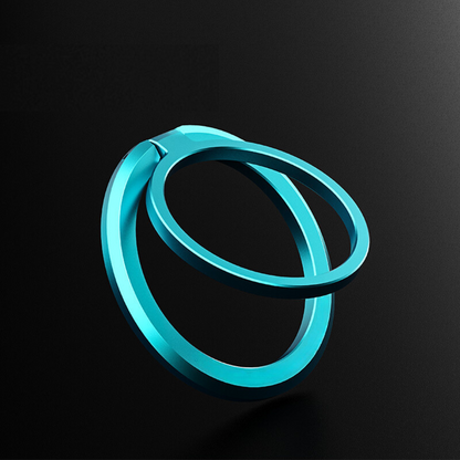 Dream - Magnetic Aluminium Ring iPhone Holder & Stand - Blue