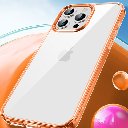 Lotus - Airbag Drop Protection Case For iPhone - Orange