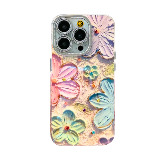 Alice - Bling Design Light Flower iPhone Case