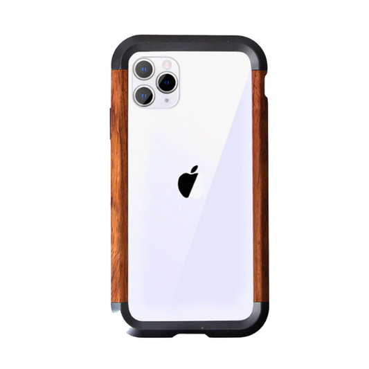 Case and Cover iPhone 16, 16 Plus, 16 Pro, 16 Pro Max  Rosewood Back View Amazon GrunX in India