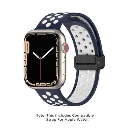 Atlanta - Magnetic Buckle Bracelet Liquid Silicone Watch Strap