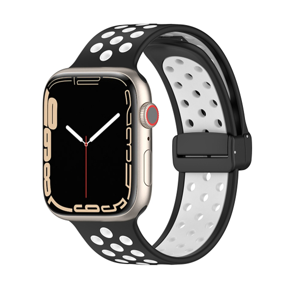Atlanta - Magnetic Buckle Bracelet Liquid Silicone Watch Strap