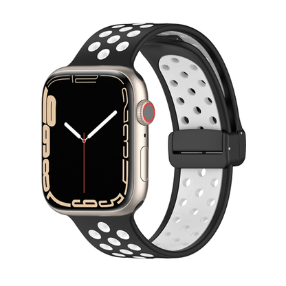 Atlanta - Magnetic Buckle Bracelet Liquid Silicone Watch Strap