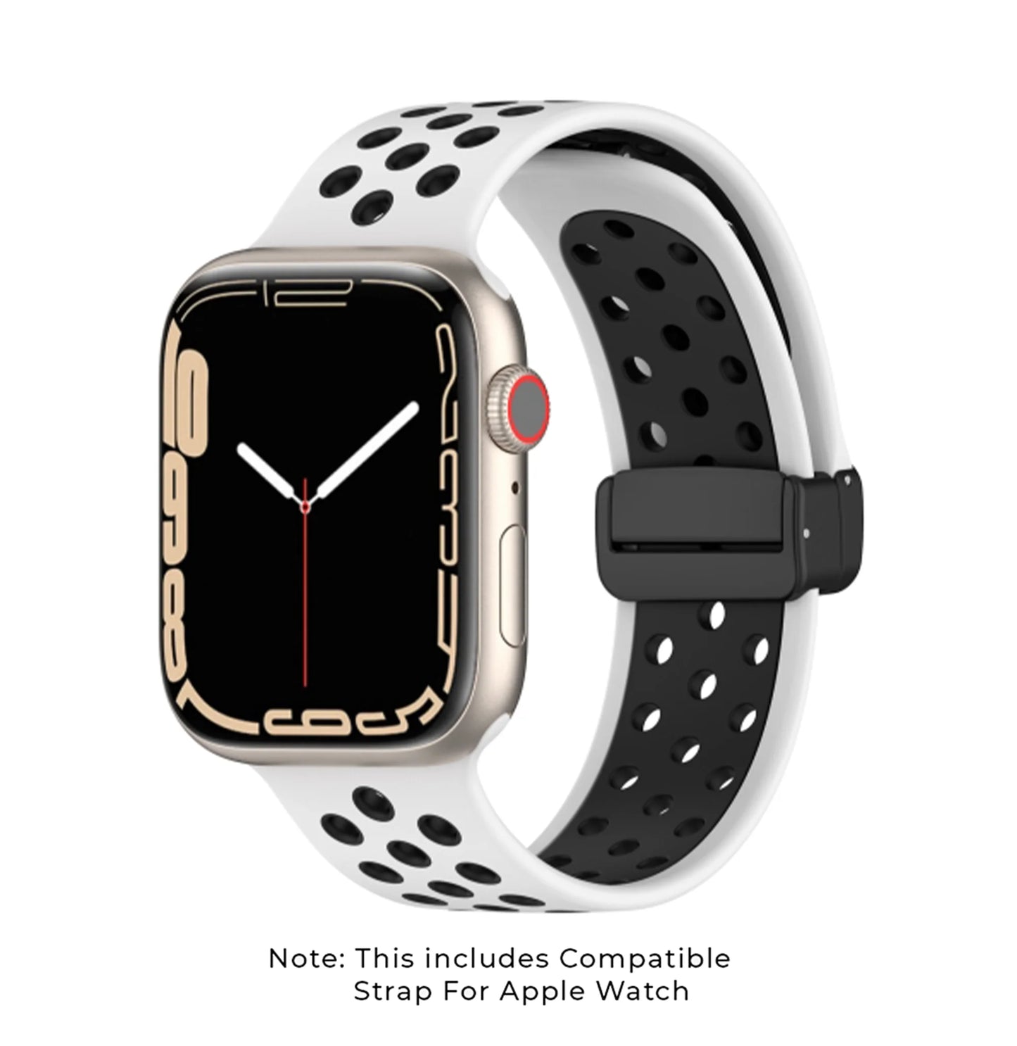 Atlanta - Magnetic Buckle Bracelet Liquid Silicone Watch Strap