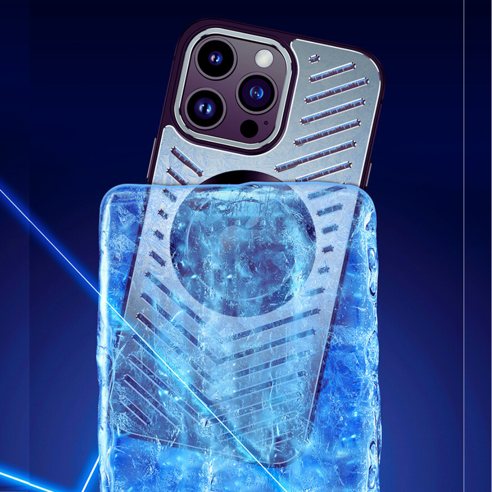 Case and Cover iPhone 13 Pro Max  Gray Breatherable Heat Resistant Shell Beast GrunX in India