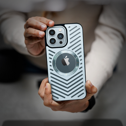Case and Cover iPhone 14 Plus  Gray Man Showcasing Back View Beast GrunX in India