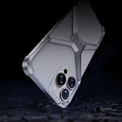 Case and Cover iPhone 14 Pro Max  Silver Drops and Bumps Protection Bingo GrunX in India