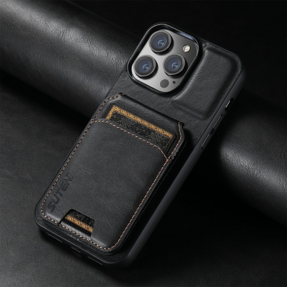 Rush - Premium Leather iPhone Case with Wallet