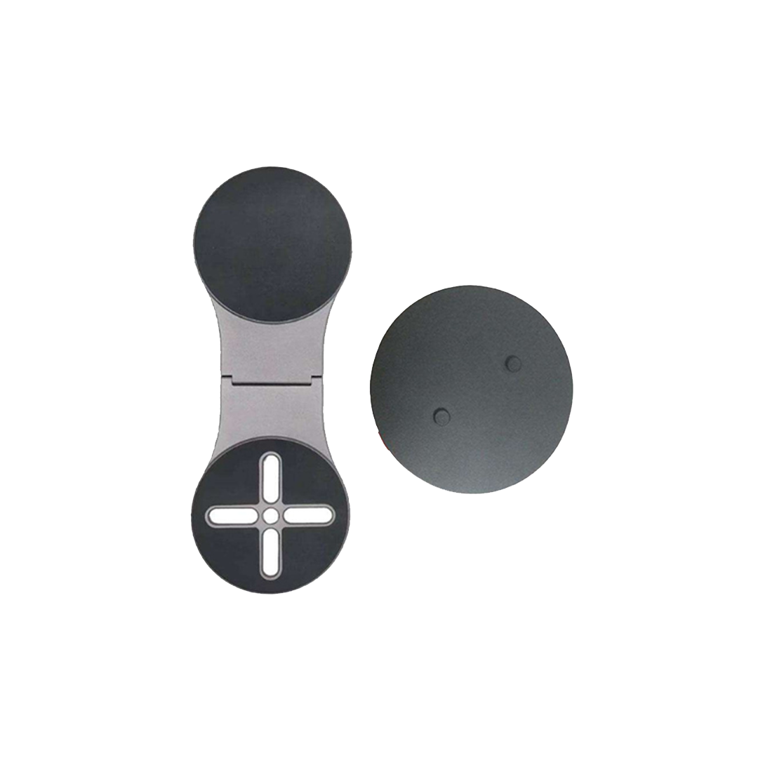 iPad and Mobile Magnetic Holder Mobile & iPad Stand  Adjustable Grey Front View Of Magnetic Holder Bond GrunX in India