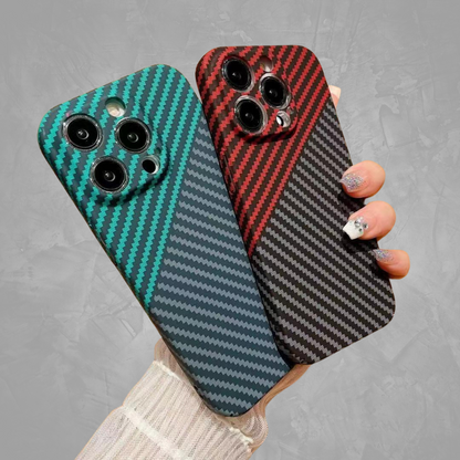 Jade - New Slim Magnetic Carbon Fiber iPhone Case