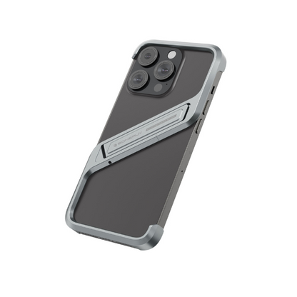 Case and Cover iPhone 15 Pro  Grey Side View Catch GrunX in India