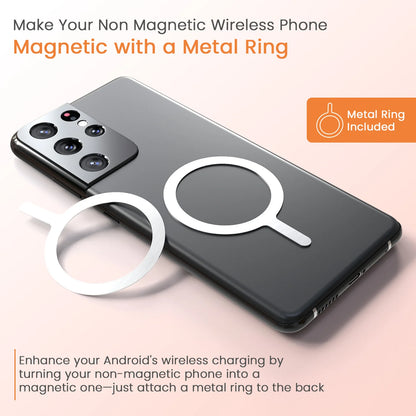 Portronics Chyro 15W Pro MagSafe Wireless Charger | 20W PD Output