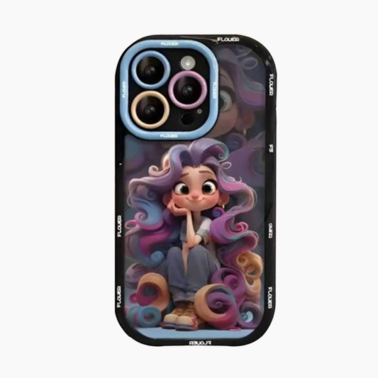 Emma - Princess Cartoon Advanced Protection iPhone Case