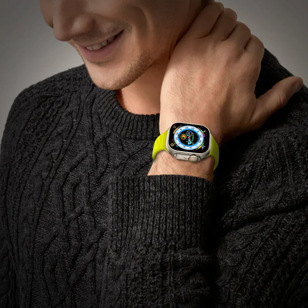 Energy - Silicone Magnetic Strap For Ultra 2 & 1 - Green