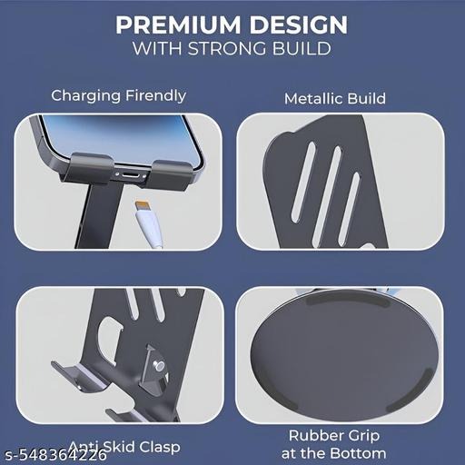 Flexo Metal Stand supporting a wide range of smartphones and tablets – available at GrunX