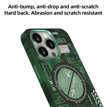 Fluorescent Luminous iPhone Case Glow In Night - Green Oscar