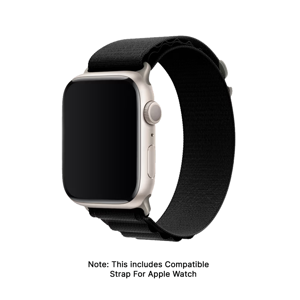 Game - Signature Apple Watch Strap - Black