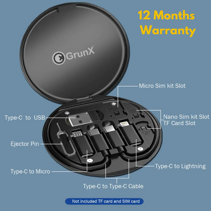 Stuff - All in One 60W Fast Charging Travel Set