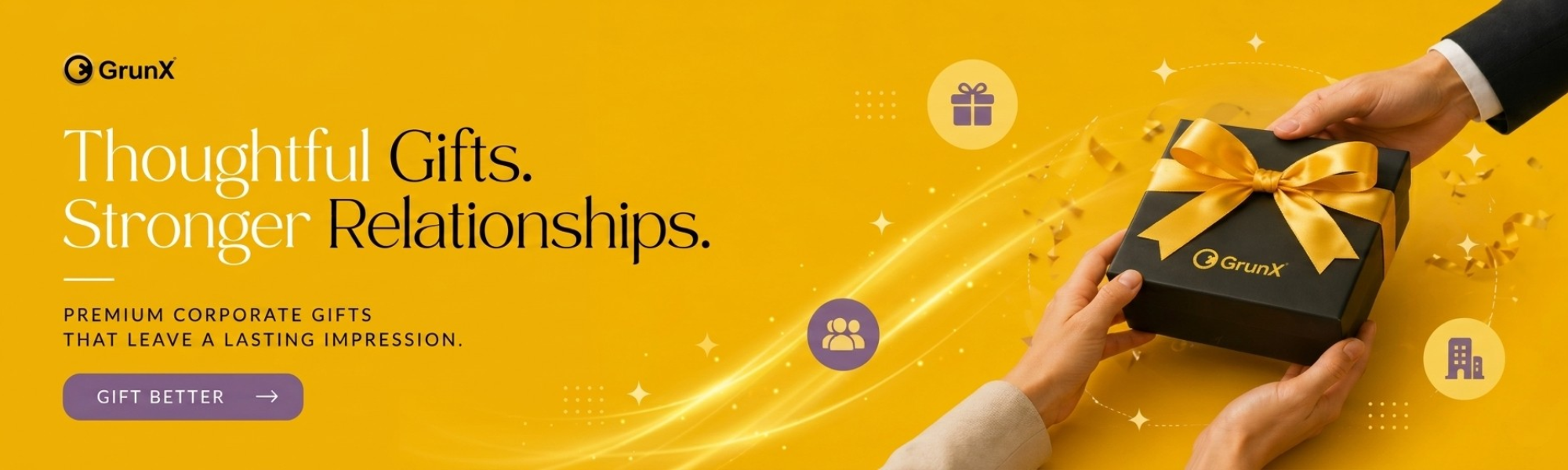 GrunX Corporate Gifting – Premium thoughtful gifts that strengthen business relationships and leave a lasting impression.