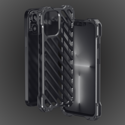 Case and Cover iPhone 13 Pro, 13 Pro Max  Dark Gray Hollow Design Hollow GrunX in India