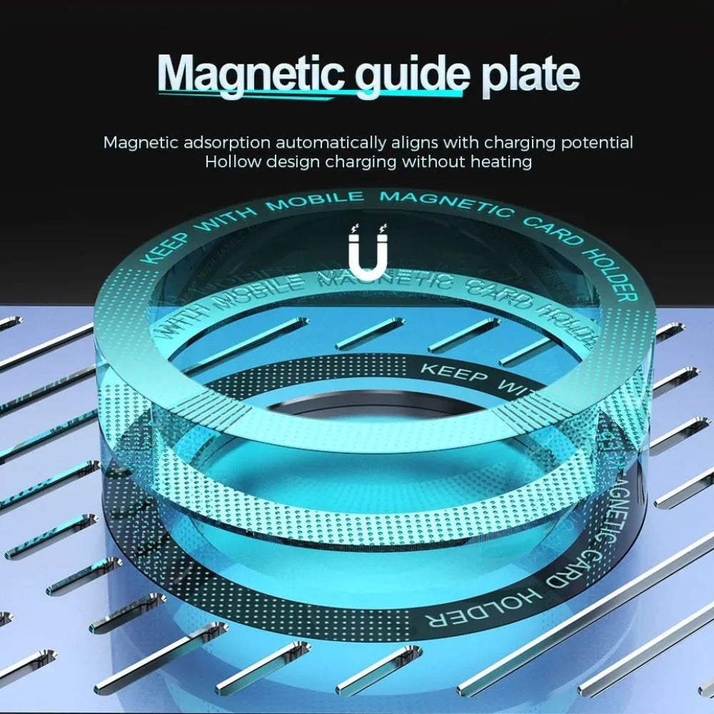 Ice - iPhone Metal Case with MagSafe Charging - Blue