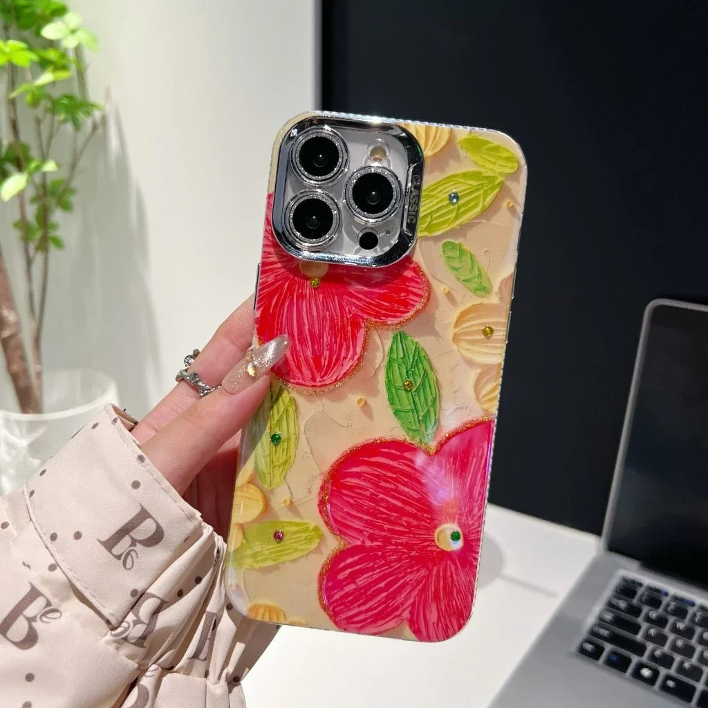 Juliet - Trendy Flower iPhone Case for Women