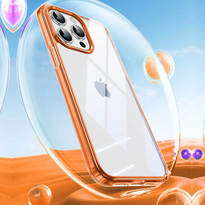 Lotus - Airbag Drop Protection Case For iPhone - Orange