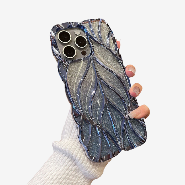 GRUNX Lucy pink glitter case lifestyle shot Indian girl aesthetic daily use shockproof iPhone