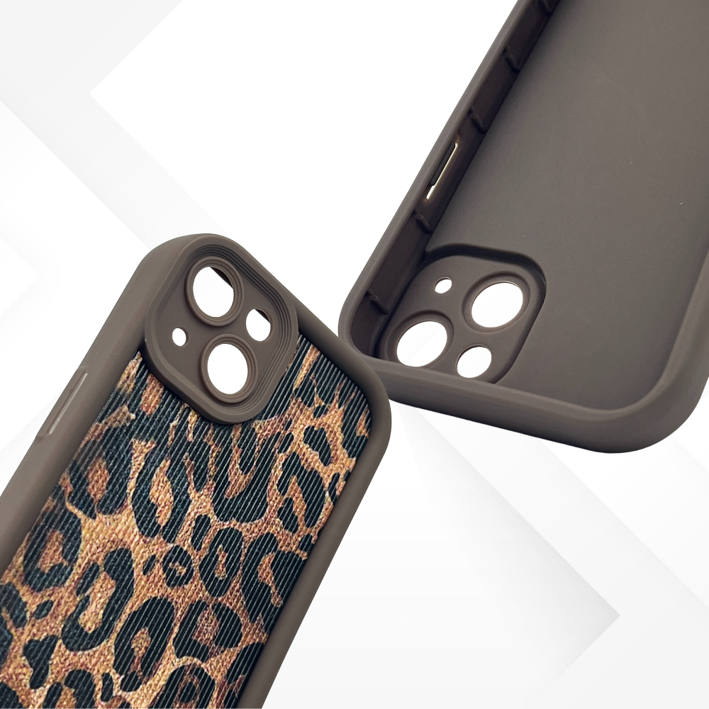 Case and Cover iPhone 12, 12 Pro, 12 Pro Max  Brown Raised Camera Cutout with Precise Lens Openings Luna GrunX in India