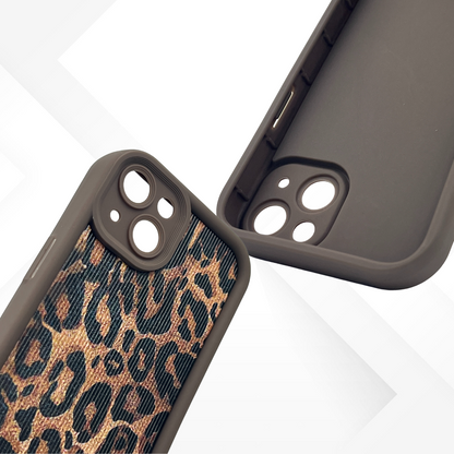 Case and Cover iPhone 12, 12 Pro, 12 Pro Max  Brown Raised Camera Cutout with Precise Lens Openings Luna GrunX in India