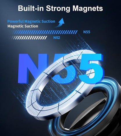 MagGrip - Magnetic Suction Dashboard Phone Mount