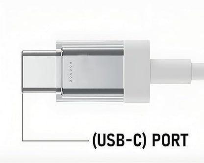 Nothing C2C - 65W Type C Fast Charging Cable (1 Meter White)