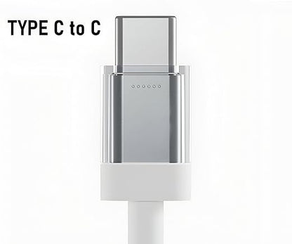 Nothing C2C - 65W Type C Fast Charging Cable (1 Meter White)