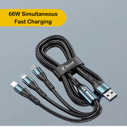 3 in 1 Fast Charging Cable