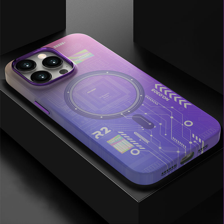 Case and Cover iPhone 16 Pro Max  Purple MagSafe Compatible Ocean GrunX in India